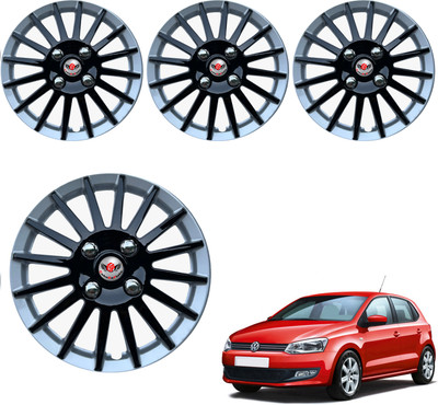 CuboDePlato CDP Car Plastic wheel cover/ colour Black-silver For 15I Wheel Cover For Volkswagen Polo 1.2L(15.0 inch)
