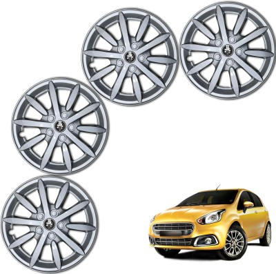PEEPS STORE wc dice silver 5 Wheel Cover For Fiat Punto EVO 1.2 Dynamic(14.0 inch)