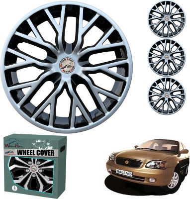 WolkomHome Car accessories Wheel cap, Hub Cap Delta Silver Black 13 Inch Wheel Cover For Maruti Baleno(13.0 inch)