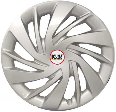 Kunj Autotech 13 Inch Wheel Cover Silver Color Ertiga Wheel Cover For Universal For Car Universal For Car(13.0 inch)