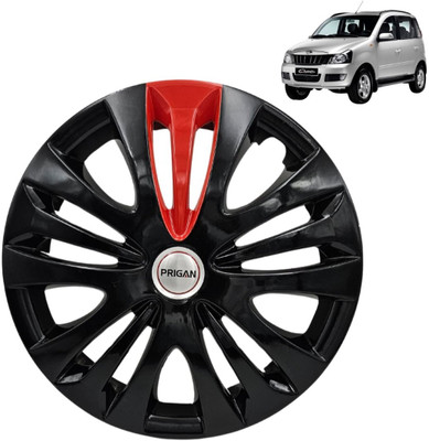 PRIGAN Quanto VTEC Black Red 15 INCH Wheel Cover For Mahindra Quanto(15.0 inch)