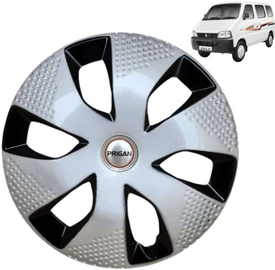 PRIGAN Eeco ak10 Silver Black 13 INCH Wheel Cover For Maruti Eeco(13.0 inch)
