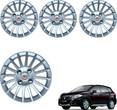CuboDePlato CamrrySlvr_15In_S_Cross Wheel Cover For Maruti S-Cross(4.7 inch)