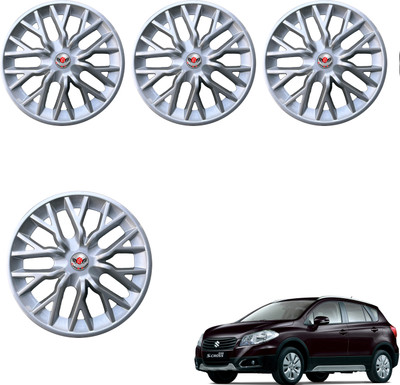CuboDePlato Delta-Silver Wheel Cover For Maruti S-Cross(15.0 inch)