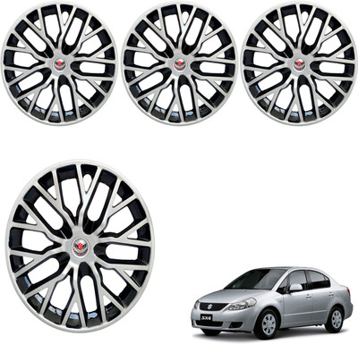CuboDePlato DeltaBlk DC For 15In SX4 Wheel Cover For Maruti SX4(15.0 inch)