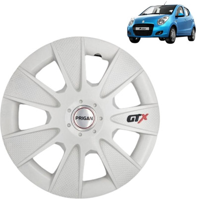 PRIGAN A-Star GTX White 13 Inch For ASTAR Wheel Cover For Maruti A-Star(13.0 inch)
