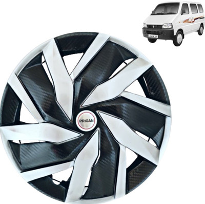 PRIGAN Eeco Eagle Black Silver 13 INCH Wheel Cover For Maruti Eeco(13.0 inch)