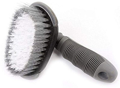 eXarioGadget Tyre Brush Rim Scrub Clean Wash Useful Brush Car Truck Motorcycle Bike 1 ml Wheel Tire Cleaner(Pack of 1)