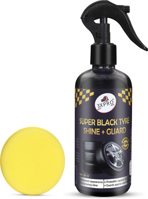 3xpro Ultimate Shine Car & Bike Tyre Polish – Long-Lasting Gloss & Protection – 300 ml Wheel Tire Cleaner(Pack of 1)