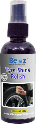 BEOZ Tyre Shine Polish 100 ml Wheel Tire Cleaner(Pack of 1)