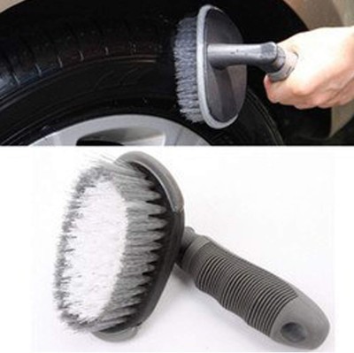 TRINGDOWN Clean Wash Useful Brush Car Truck Motorcycle Bike Washing Cleaning Tool 10 ml Wheel Tire Cleaner(Pack of 1)