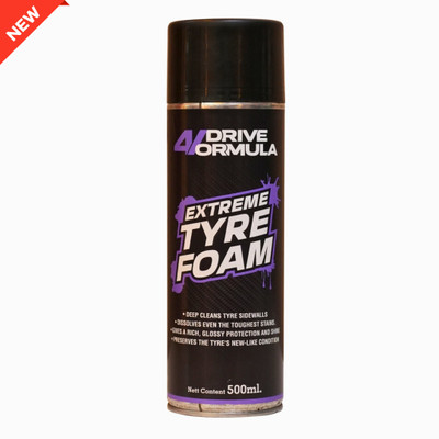 AUTO PICKUP Premium Quality 500ml Extreme Tyre Foam Spray For Bike And Cars 500 ml Wheel Tire Cleaner(Pack of 1)