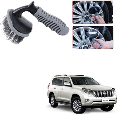 Qiisx CAR TYRE WHEEL CLEANER BRUSH TYRE FOR Toyota Land Cruiser Prado 100 g Wheel Tire Cleaner(Pack of 1)