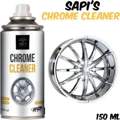 SAPI'S Chrome_cleaner150ml 150 ml Wheel Tire Cleaner(Pack of 1)