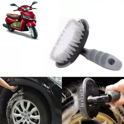 ROYAL AUTO MART Bike Tyre Rim Cleaner Brush for Universal All Bikes-BL1_71 0 ml Wheel Tire Cleaner(Pack of 1)