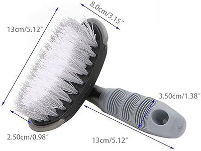 VARIYAENTERPRISE28 Car Tyre Cleaning Brush Scrubber with Antislip Handle 1 ml Wheel Tire Cleaner(Pack of 1)