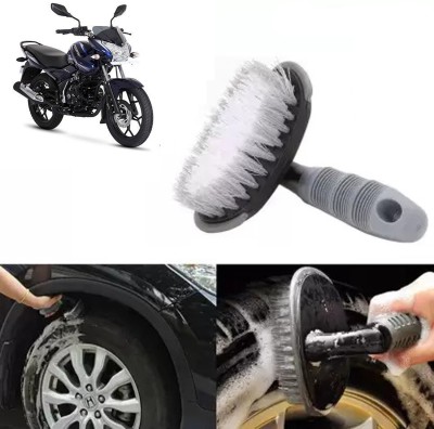 ROYAL AUTO MART Bike Tyre Rim Cleaner Brush for Universal All Bikes-BL1_08 0 ml Wheel Tire Cleaner(Pack of 1)