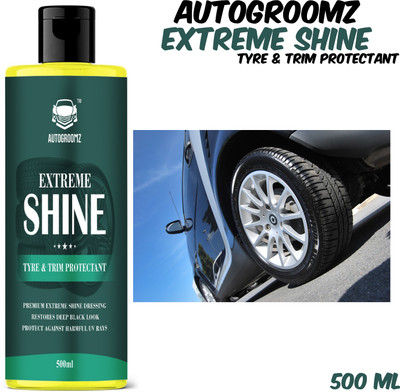 AUTOGROOMZ Extreme Shine Tyre and trim protectant 500 ml Wheel Tire Cleaner(Pack of 1)