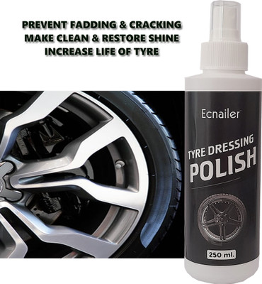 Ecnailer Tyre Dressing Polish_2506_34 250 ml Wheel Tire Cleaner(Pack of 1)
