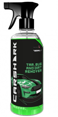Carshark Tar, Bug and Dirt Remover Spray for Cars & Bikes | Car Wash Dirt & Bug Remover | Dirt Remover Spray | Multi-Surface Car Wash Cleaner | Bike & Car Dirt Remover Vehicle Interior Cleaner(720 ml)