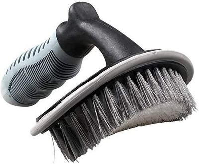 nunki trend Wheel Tire Rim Scrub Brush Washing Cleaner Cleaning Tool for Car Truck Home 1 ml Wheel Tire Cleaner(Pack of 1)