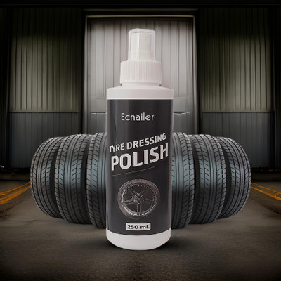 Ecnailer Tyre Dressing Polish_2506_3 250 ml Wheel Tire Cleaner(Pack of 1)