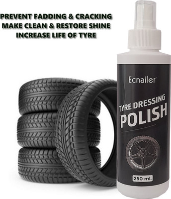 Ecnailer Tyre Dressing Polish_2506_30 250 ml Wheel Tire Cleaner(Pack of 1)