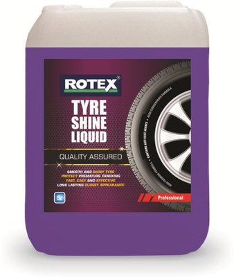 Rotex Quality Assured Extreme Tire Shine Long-Lasting Gloss Liquid Finish & Protection 5 L Wheel Tire Cleaner(Pack of 1)