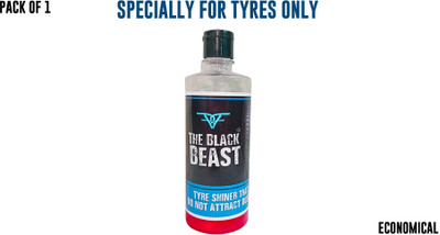 THE BLACK BEAST 400ECO 400 ml Wheel Tire Cleaner(Pack of 1)