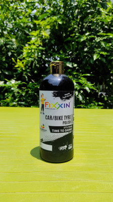 fixxin Premium Car/Bike Tyre polish 400 ml Wheel Tire Cleaner(Pack of 1)