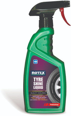 Rotex Quality Assured Tyre Shine Liquid Smooth, Glossy & Shiny Car Tires 500 ml Wheel Tire Cleaner(Pack of 1)