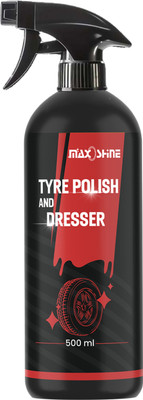 MAXOSHINE MX-TYRE POLISH 500 ml Wheel Tire Cleaner(Pack of 1)