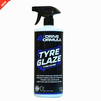 AUTO PICKUP Permium Quality 1L Bike And Car Tyre Glaze Polish For Tyre Shine 1 L Wheel Tire Cleaner(Pack of 1)
