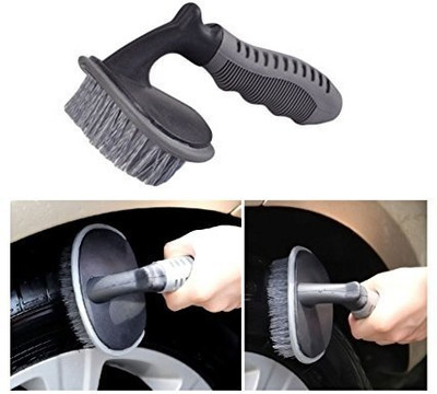 eXarioGadget Multicolor Car Tyre Cleaner Brush for Altroz 1 ml Wheel Tire Cleaner(Pack of 1)