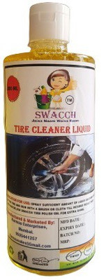 swacch TIRE POLISH LIQUID 500ML 500 ml Wheel Tire Cleaner(Pack of 1)