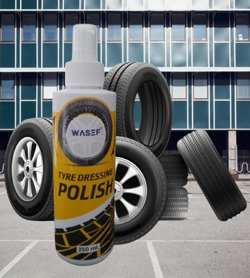 WASEF Tyre Dressing Polish Liquid_14 250 ml Wheel Tire Cleaner(Pack of 1)