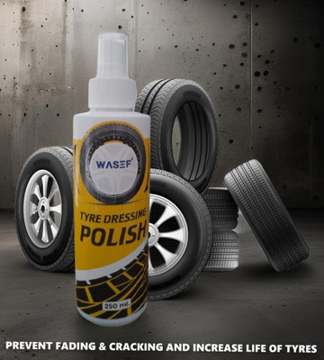 WASEF Tyre Dressing Polish Liquid_13 250 ml Wheel Tire Cleaner(Pack of 1)