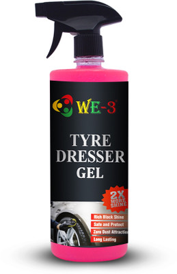 we-3 Tyre Polish Gel 500 ml Wheel Tire Cleaner(Pack of 1)