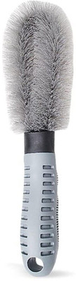VATTU Tyre Cleaner Brush Car Cleaning Brush for Rim Cleaning Liquid Nylon Bristle 0 ml Wheel Tire Cleaner(Pack of 1)