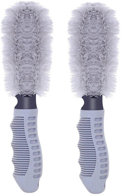 4MYL Rim Tyre Cleaner Brush with Nylon Bristles, Car Cleaning Tool for Rims 0 ml Wheel Tire Cleaner(Pack of 1)