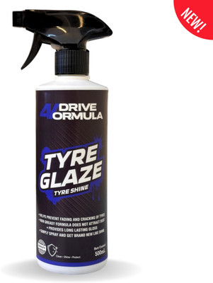 AUTO PICKUP 4 Drive Formula Tyre Glaze Polish for Durable and Lustrous Shine Tyres 500 ml Wheel Tire Cleaner(Pack of 1)