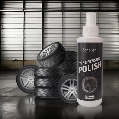 Ecnailer Tyre Dressing Polish_2506_9 250 ml Wheel Tire Cleaner(Pack of 1)