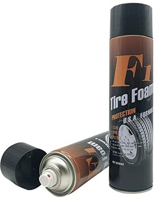 My Machine Tyre/Tire Foam Cleaner For Car/Bike Vehicle Interior/exterior Cleaner MM-WTC6A 650 ml Wheel Tire Cleaner(Pack of 1)