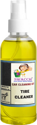 swacch Tire Cleaner Liquid I Shine and Protect Your Tires 100 ml Wheel Tire Cleaner(Pack of 1)