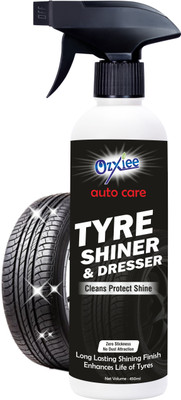 Ozxiee Tyre Shine 450 ml Wheel Tire Cleaner 450 ml Wheel Tire Cleaner(Pack of 1)