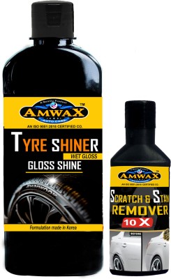 amwax T250SC50001 300 ml Wheel Tire Cleaner(Pack of 2)