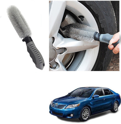 Qiisx CAR ALLOY WHEEL CLEANER BRUSH TYRE RIM FOR Toyota Camry 100 g Wheel Tire Cleaner(Pack of 1)