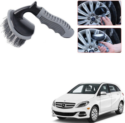 Qiisx CAR TYRE WHEEL CLEANER BRUSH TYRE FOR MERC Des-Benz b-Class 100 g Wheel Tire Cleaner(Pack of 1)