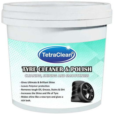 TetraClean Wheel Tire Cleaner 1000 ml Wheel Tire Cleaner(Pack of 1)