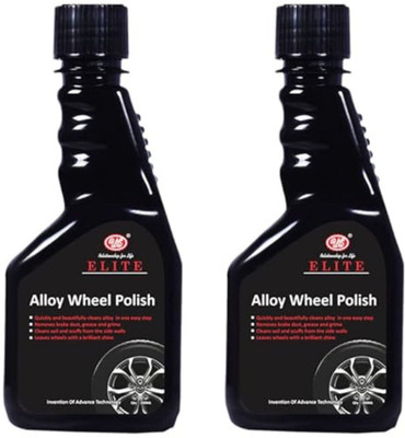 UE Alloy Wheel, Tyre Shine & Protects Polish 200 ml Wheel Tire Cleaner(Pack of 2)